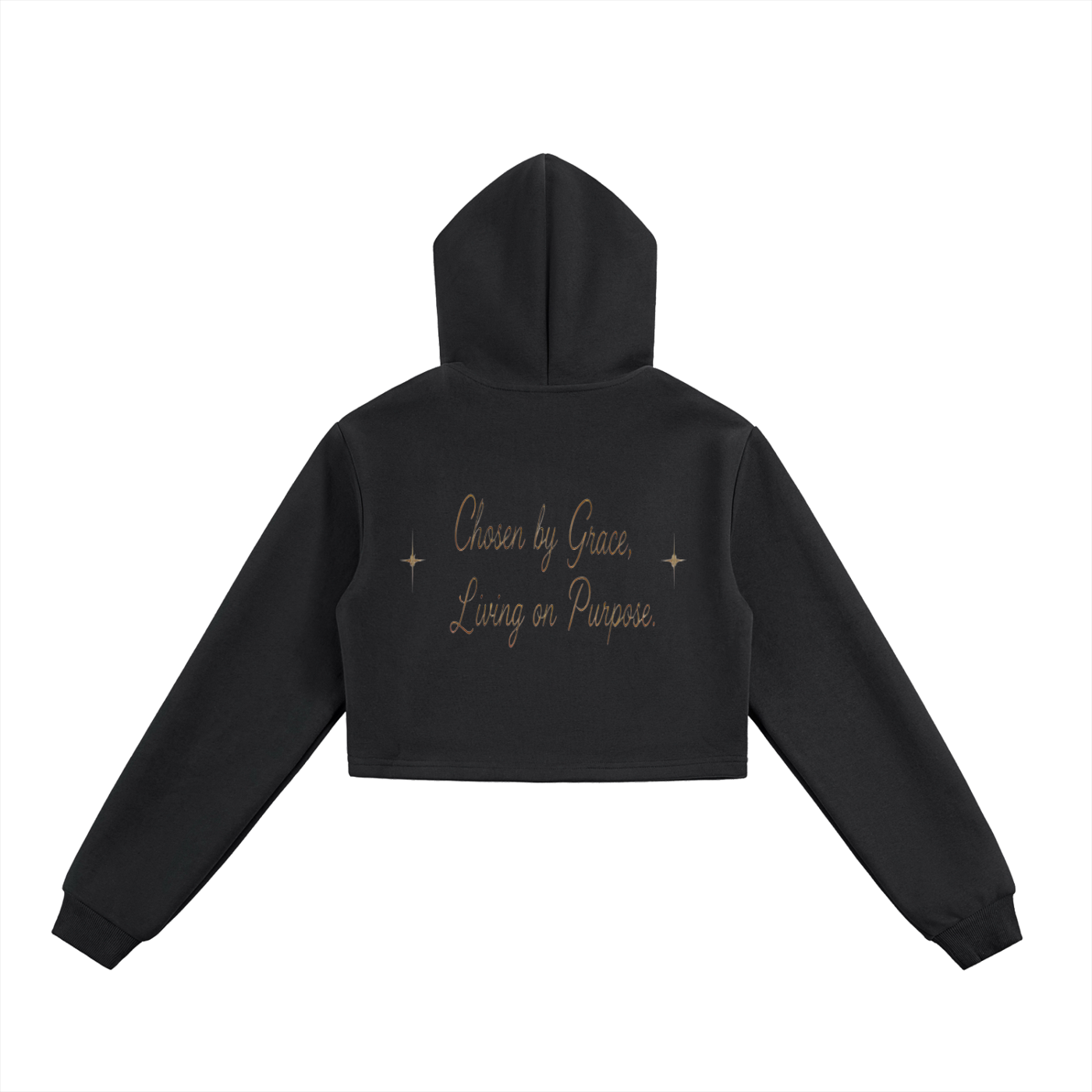 "LIVING ON PURPOSE" Zip-Up Hoodie