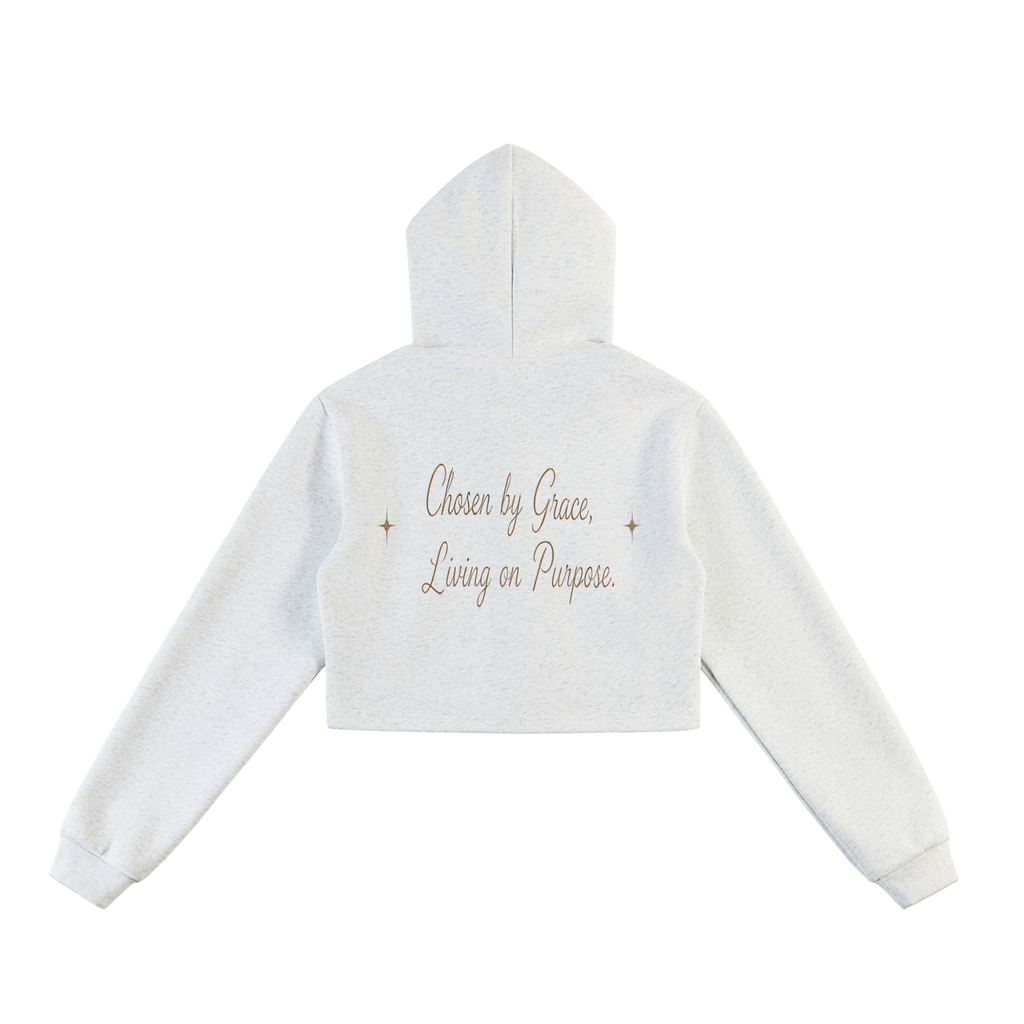 "LIVING ON PURPOSE" Zip-Up Hoodie