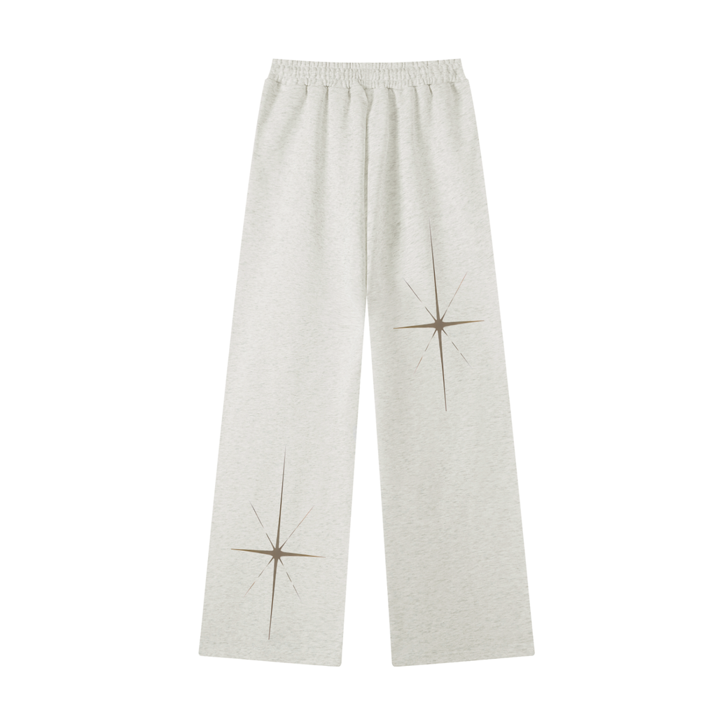 "LIVING ON PURPOSE"  Straight-Leg Sweatpants