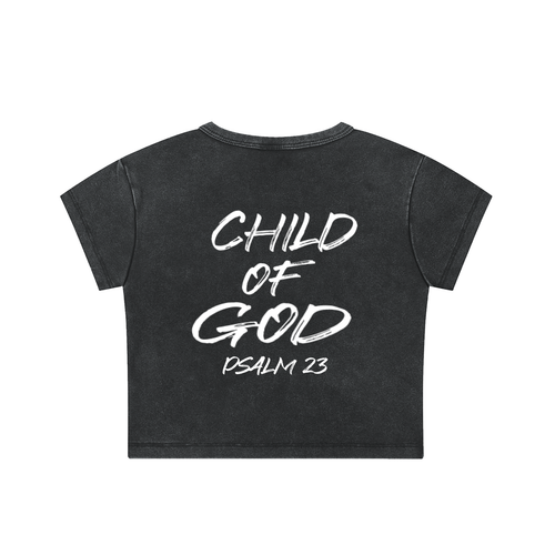 "CHILD OF GOD" Crop Top