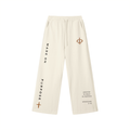 Contrast Tape Straight-Leg Sweatpants