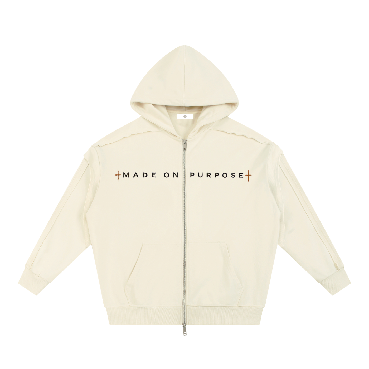 "MADE ON PURPOSE" Zip Hoodie