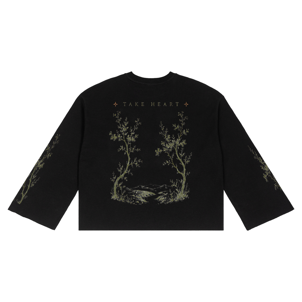 "TAKE HEART" LONG-SLEEVE-SHIRT